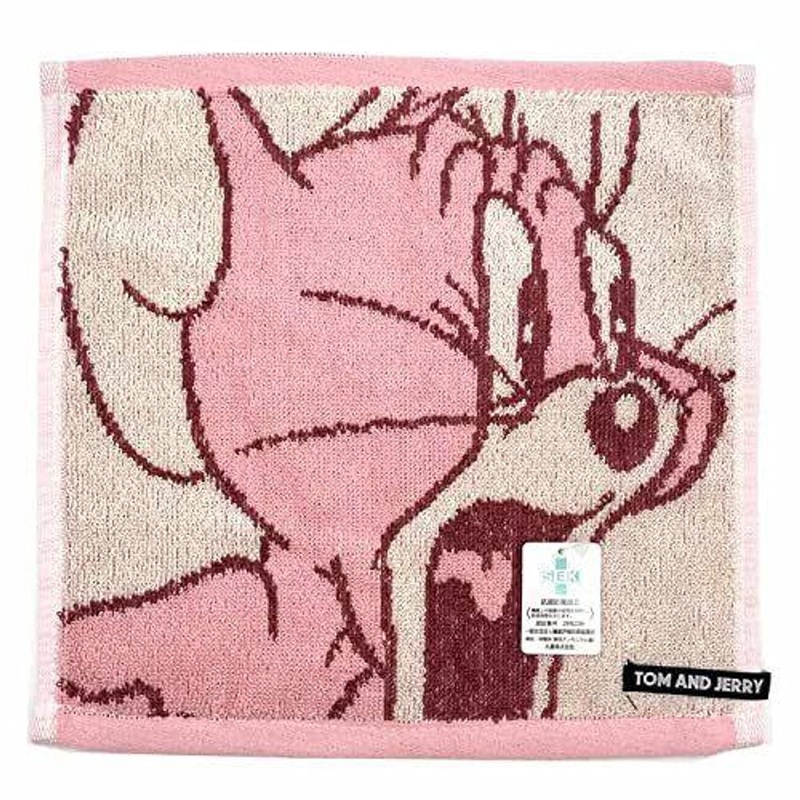 Marushin Tom And Jerry Mini Towel / Surprised Jerry