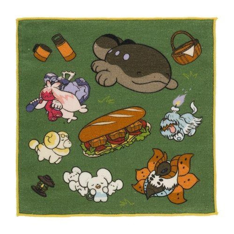 Pokemon Center Original Hand Towel Bring a Picnic!