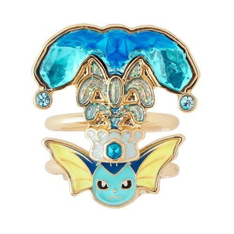 Pokemon Center Original Pokemon Accessory Ring Water Terastal Vaporeon