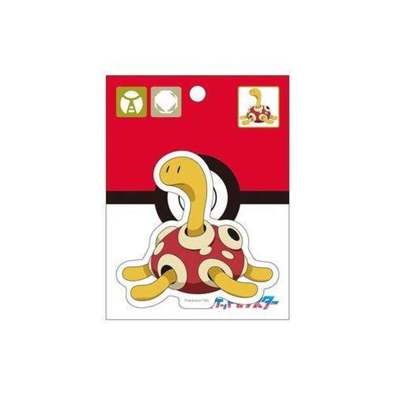 Pokemon Center Sticker Shuckle