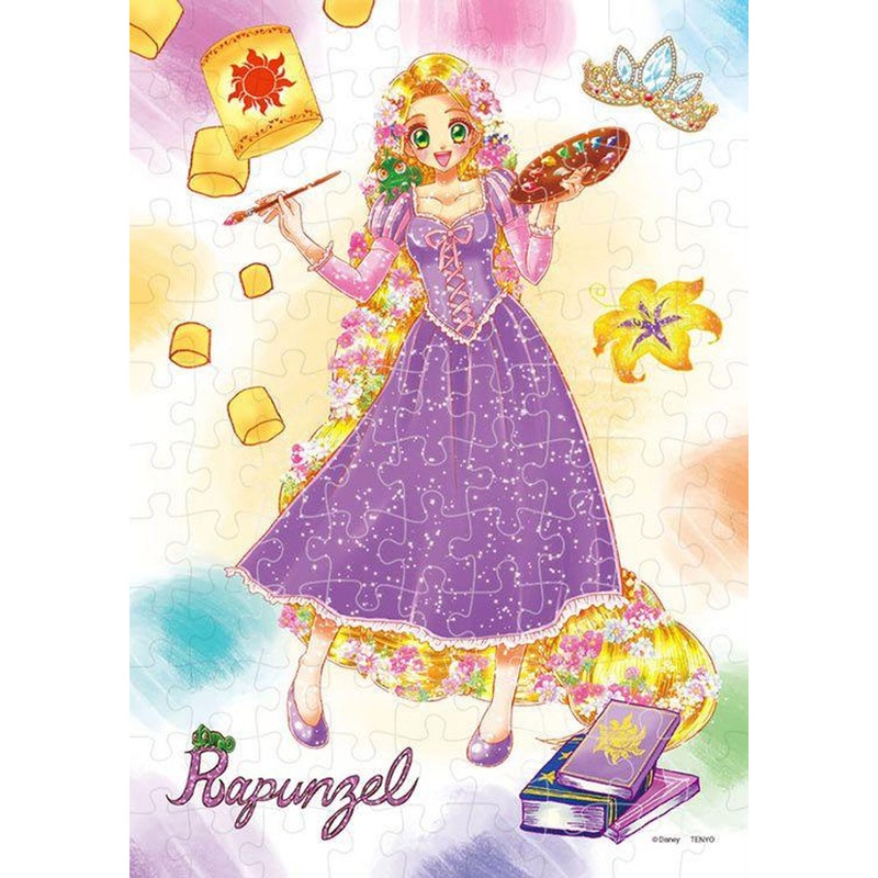 Tenyo D108-052 Jigsaw Puzzle Disney Rapunzel ‘Best day ever’ (108 Pieces)