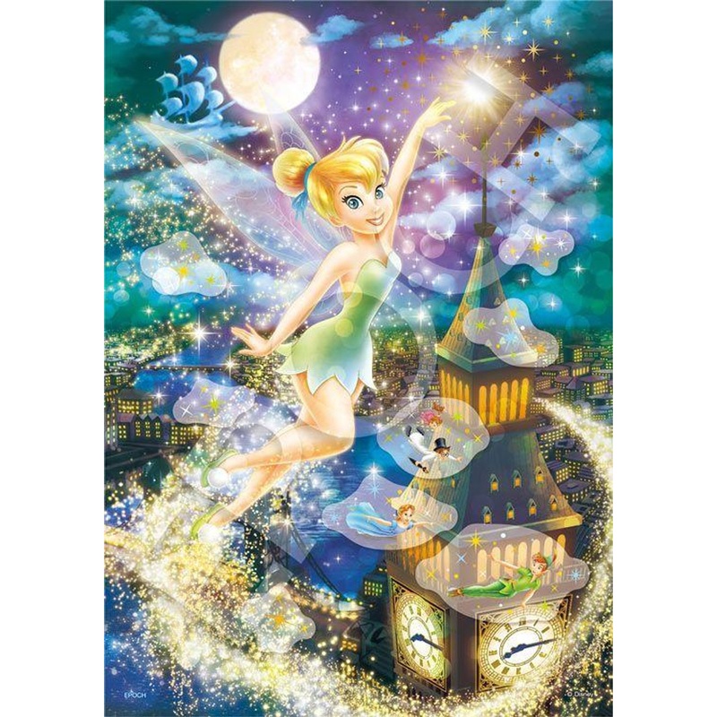 Epoch 72-406 Jigsaw Puzzle Disney Peter Pan  – ‘Fairy Magic’ (108 Pieces)