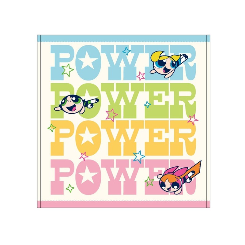Marushin Powerpuff Girls Mini Towel / Three Power
