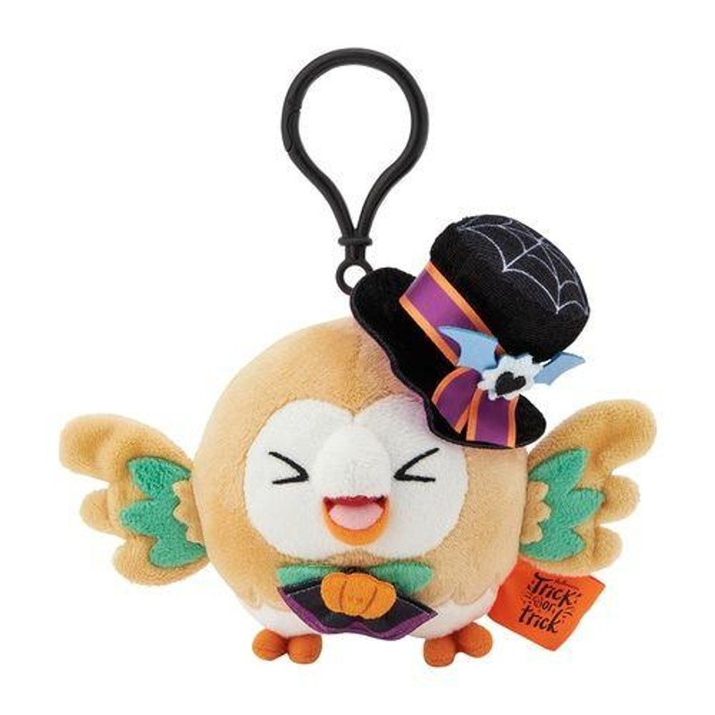 Pokemon Center Original Mascot Halloween Trick Or Trick Rowlet
