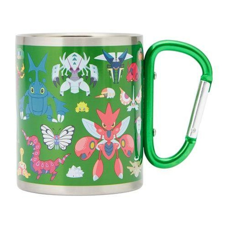 Pokemon Center Original Mug With Carabiner Bug Out!