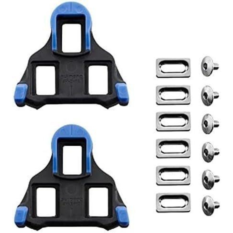 Shimano (Cycling) SM-SH12 SPD-SL Cleat Set Front Center Pivoting (Blue)
