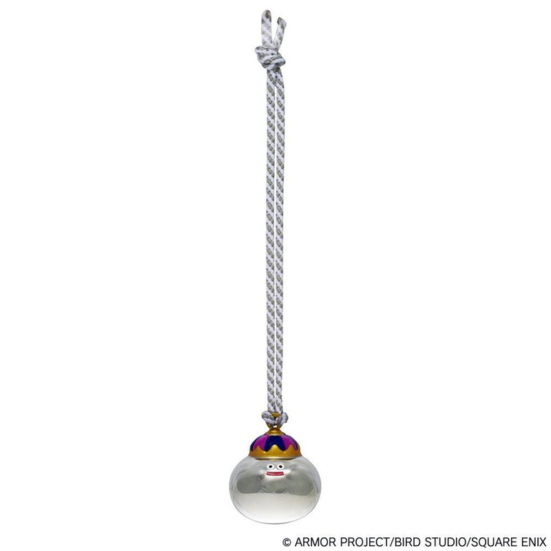 Square Enix Smile Slime: Bell Mascot – Metal King (Dragon Quest)