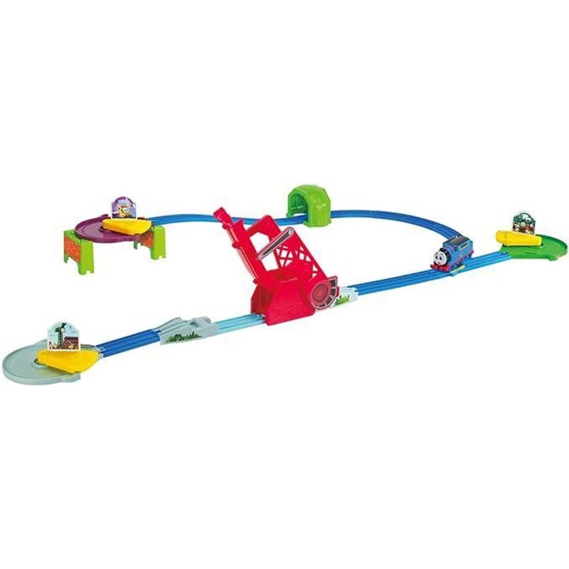 Takara Tomy Pla-Rail GOGO Thomas Cross Bridge! Dynamic Bridges