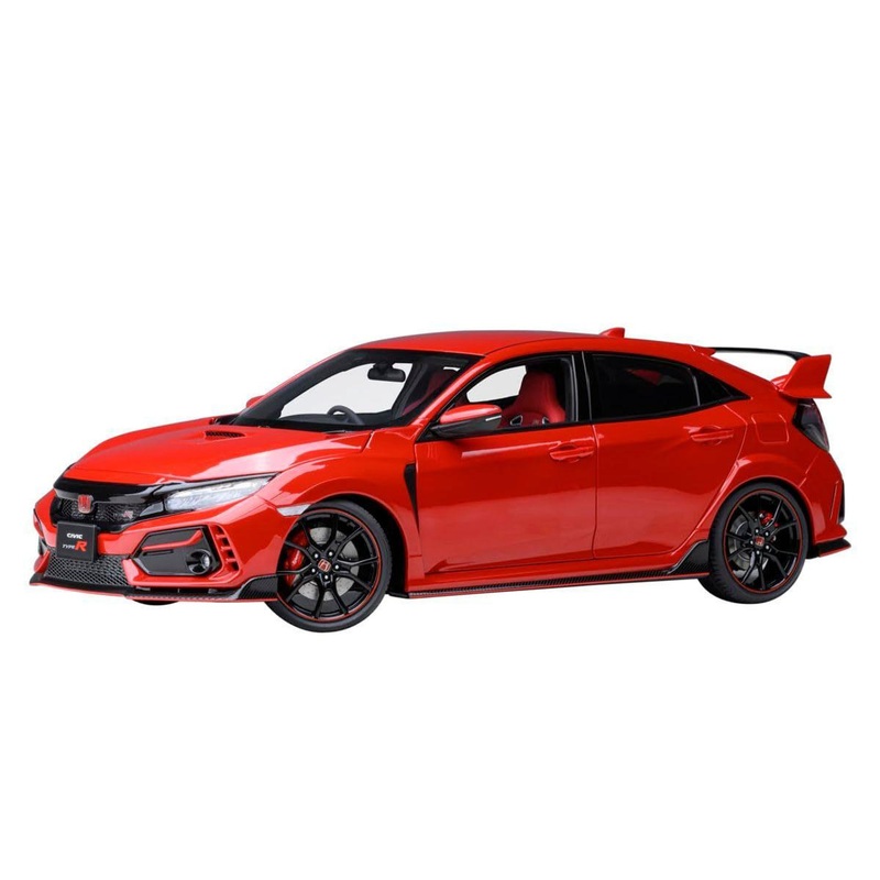 AUTOArt 1/18 Honda Civic Type R (FK8) ’21 (Frame Red) Finished Model