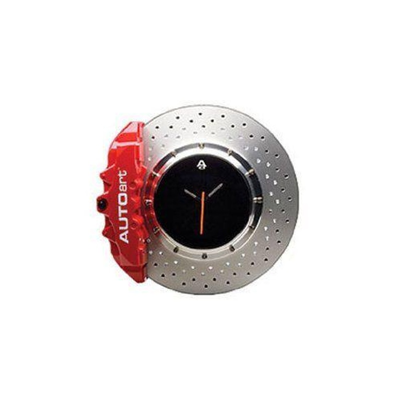 AUTOArt Brake Disc Clock 8-Pot (Red Caliper)