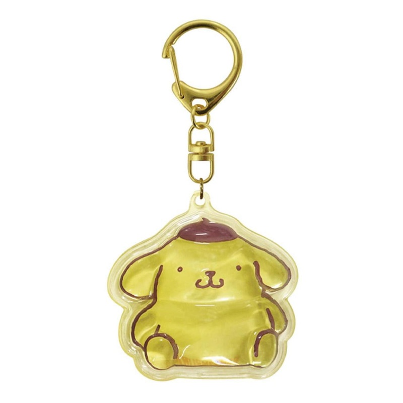 Kcompany Sanrio Pom Pom Purin Puffy-Plump Keychain