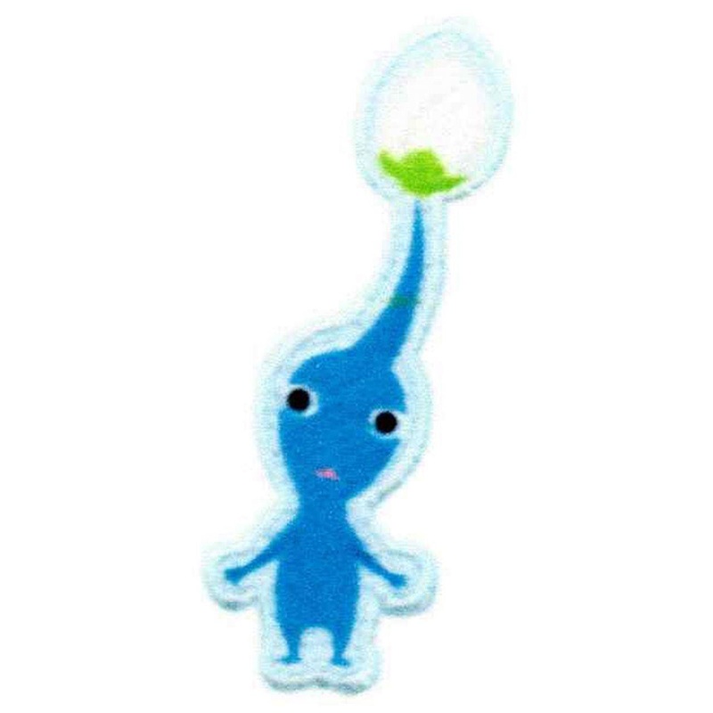 Pikmin Seal Patch Blue Pikmin