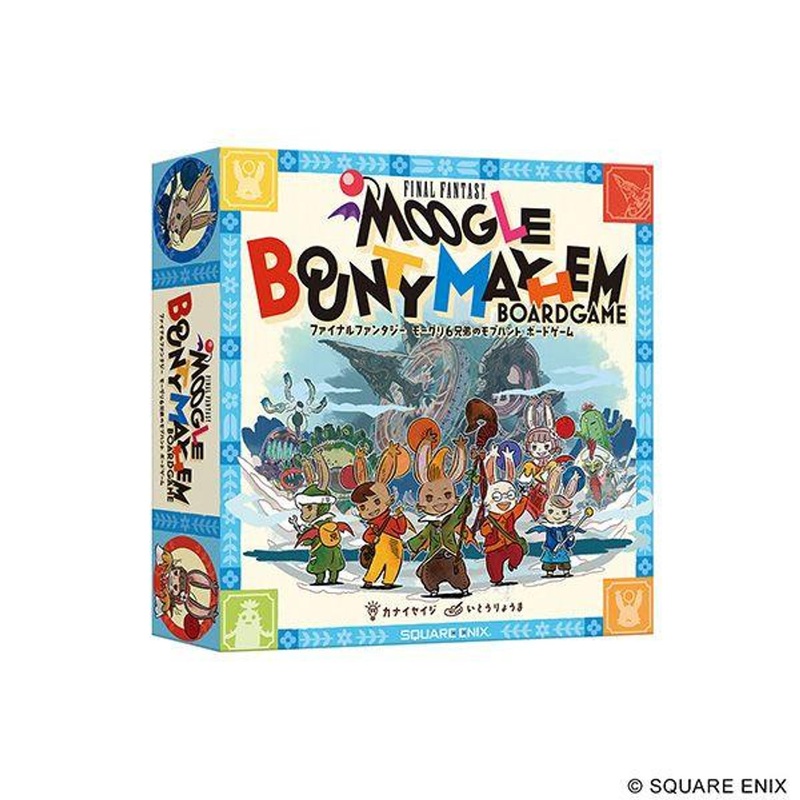 Square Enix Final Fantasy Moogle Bounty Mayhem Board Game
