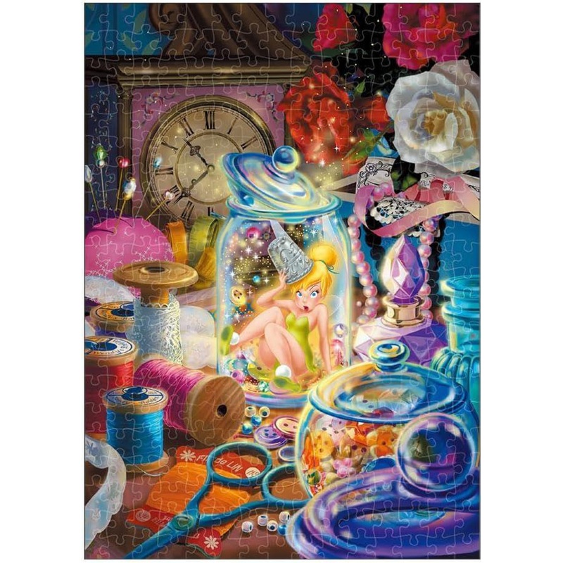 Tenyo D-300-068 Jigsaw Puzzle Disney Oh, I fell! Hologram Puzzle (300 Pieces)