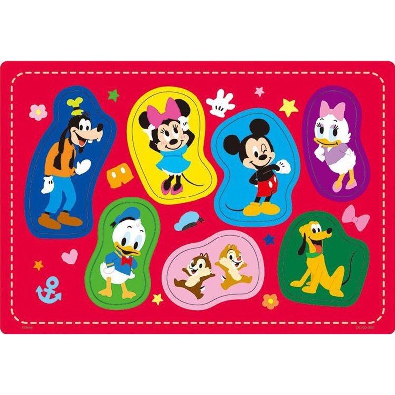 Tenyo DC07-131 Jigsaw Puzzle Disney ‘My favorite friends’ (7 Pieces)