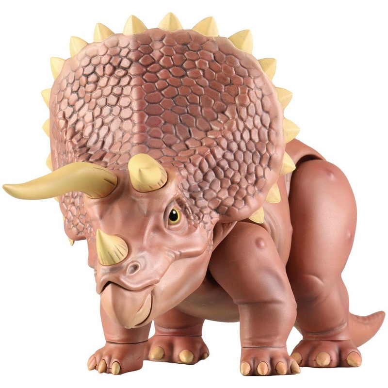 Fujimi Research Series Triceratops (Movie: Crayon Shin-chan: My Dinosaur Diary) Package Version Plastic Model