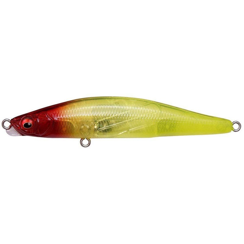 Megabass Genma 85S 13g Yellow Venus Red Head