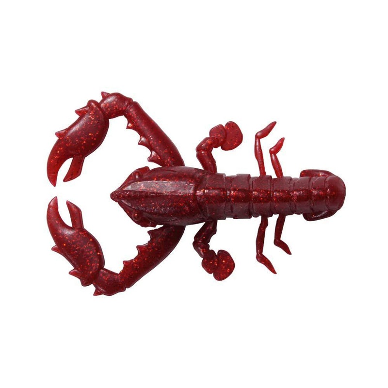 Megabass Taco-Le Soft Bait Red/Red Flake