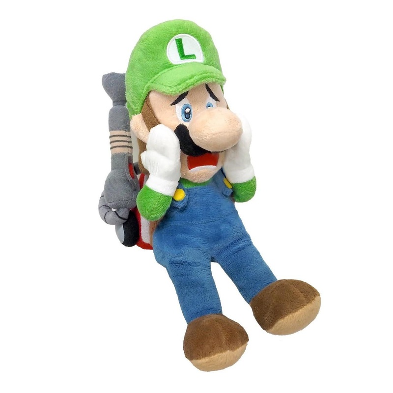 San-ei Luigi’s Mansion 2 Plush Anxious Luigi
