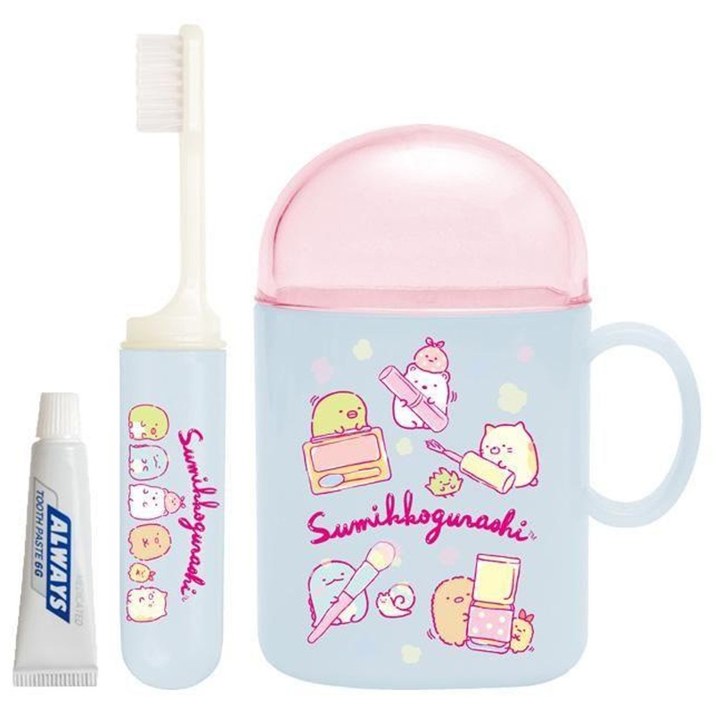 San-x Sumikko Gurashi Toothbrush Set Blue