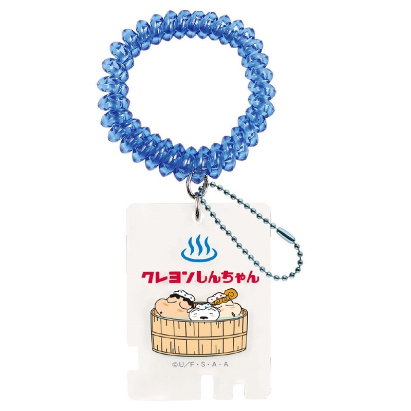 T’s Factory Crayon Shin-chan Locker Key Style Charm Sento Shin-chan / Blue
