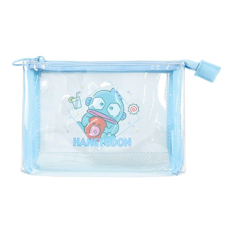 T’s Factory Sanrio 3P Clear Mesh Pouch Amaenbo Namida / Hangyo