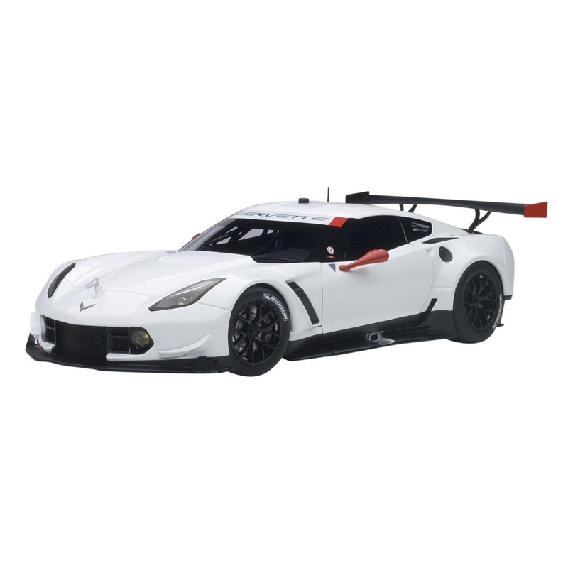 AUTOArt 1/18 Chevrolet Corvette C7.R (White) Finished Model