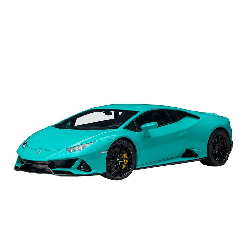 AUTOArt 1/18 Lamborghini Huracan EVO (Turquoise Blue) Finished Model
