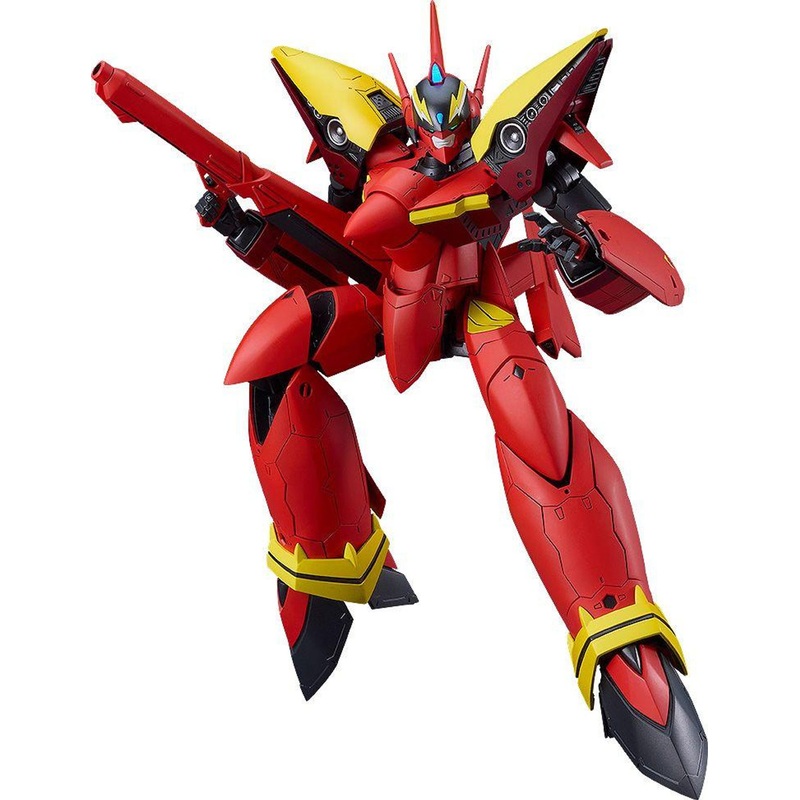 Max Factory PLAMAX 1/72 VF-19 Custom Fire Valkyrie (Basara Nekki Unit) Plastic Model (Macross 7)