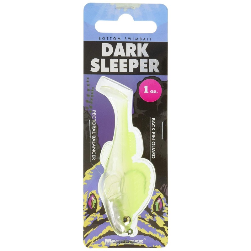 Megabass Dark Sleeper 3.8 Inch 1oz Clear Chart