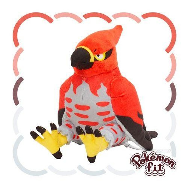 Pokemon Center Original 663 Plushie Pokemon Fit Talonflame