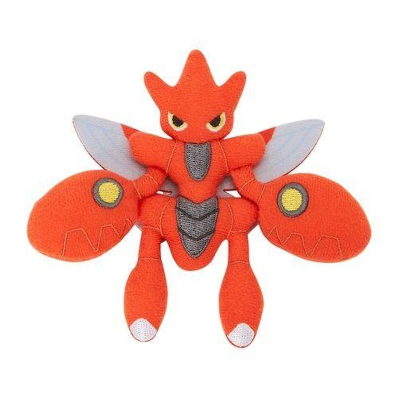 Pokemon Center Original Plush Badge Bug Out! Scizor