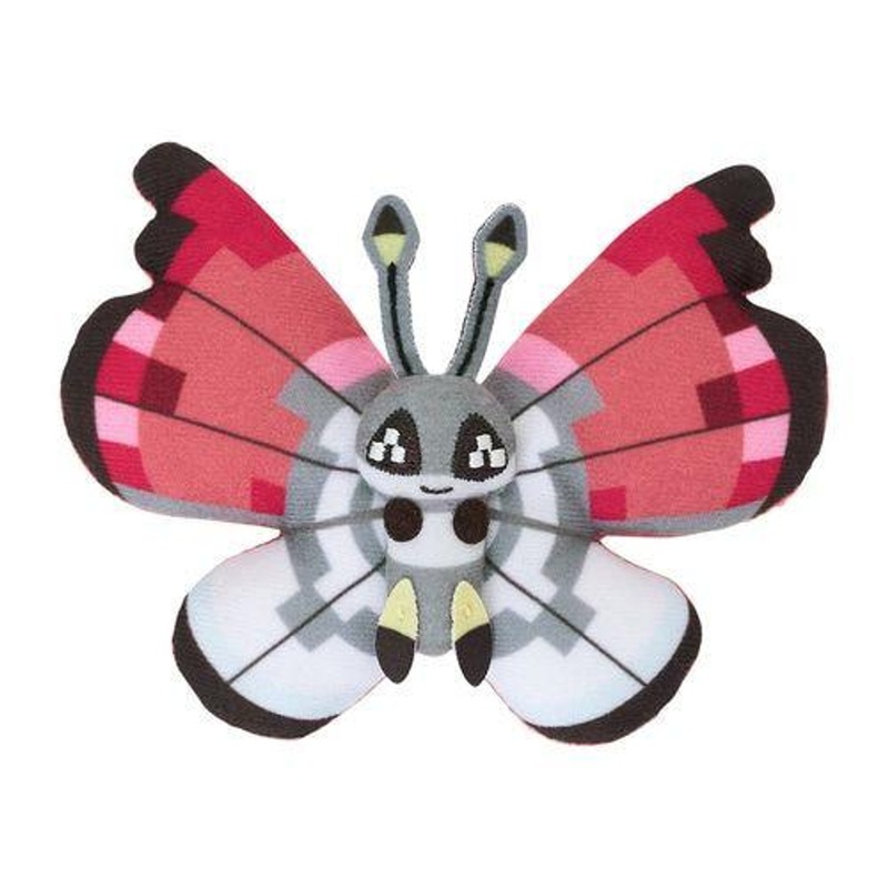 Pokemon Center Original Plush Badge Bug Out! Vivillon