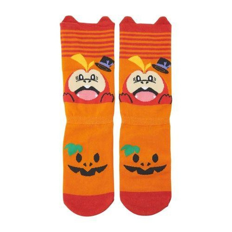 Pokemon Center Original Socks Halloween Trick Or Trick (16-20) Fuecoco