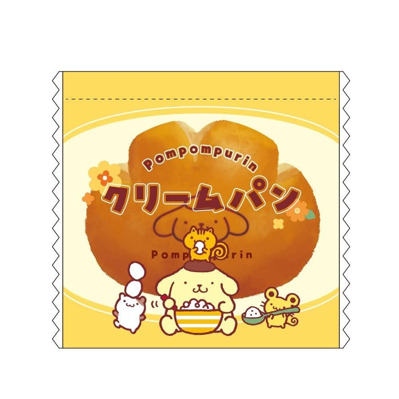 T’s Factory Sanrio Peri Peri Mini Letter Retro Bread Series Pom Pom Purin