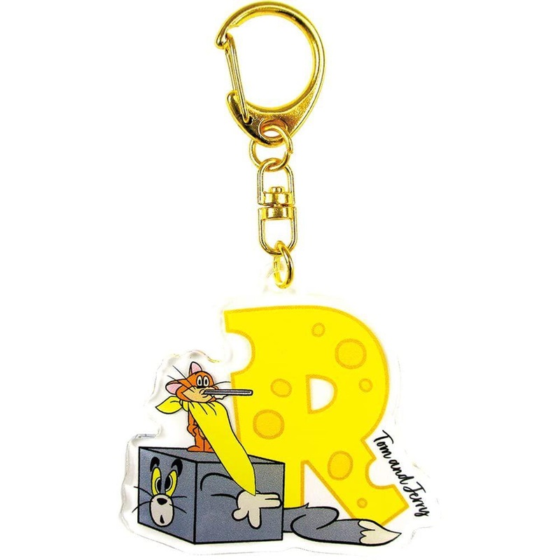 T’s Factory Tom & Jerry Initial Acrylic Keychain R