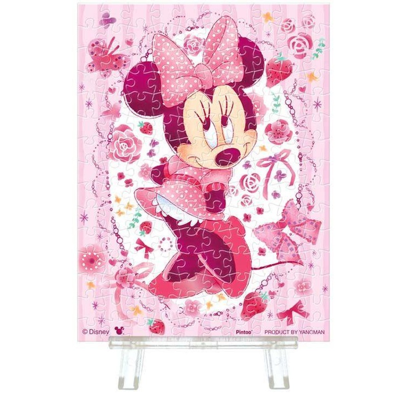 Yanoman 2308-31 Jigsaw Puzzle Disney Minnie Mouse – Lovely Wreath   (150 Pieces)