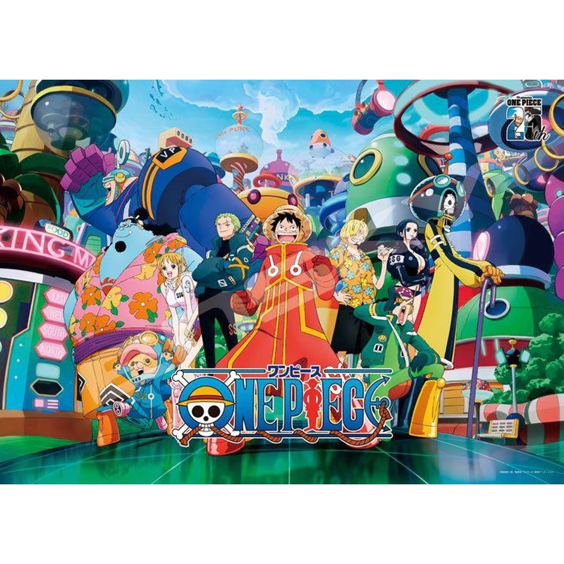 Ensky 70-SK009 Jigsaw Puzzle One Piece Thrilling Future Island (500 Pieces)