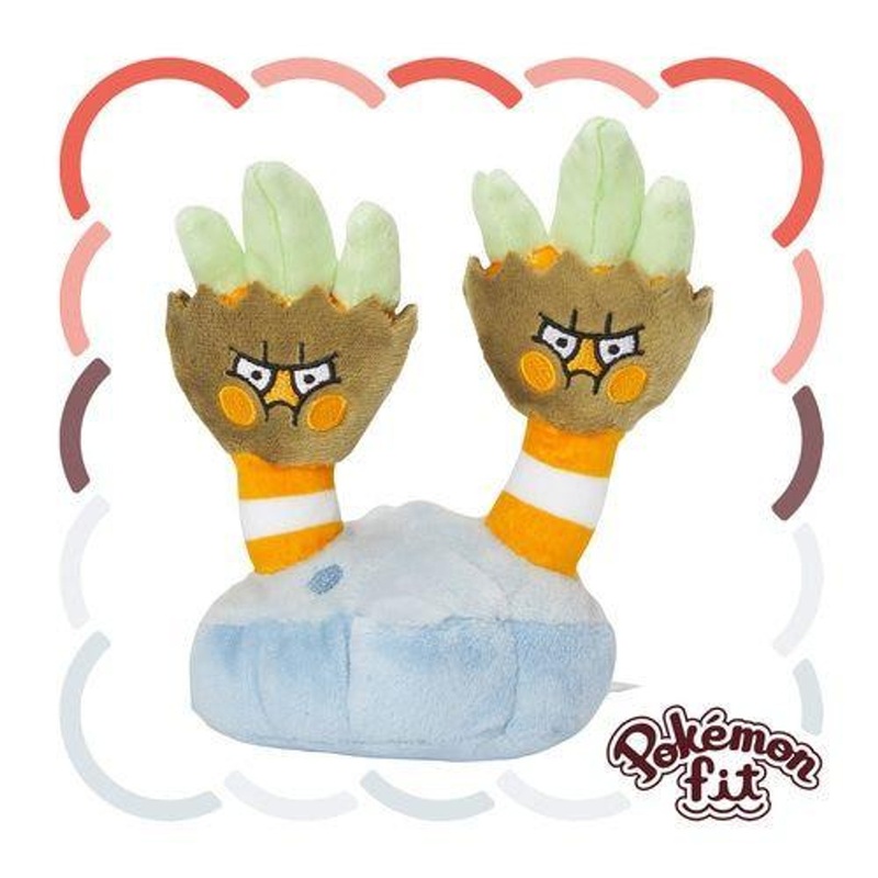 Pokemon Center Original 688 Plush Pokemon Fit Binacle