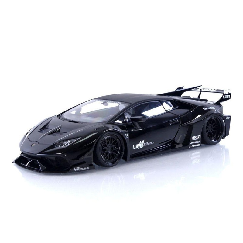 AUTOArt 1/18 Liberty Walk LB-Silhouette Works Lamborghini Huracan GT (Black) Finished Model