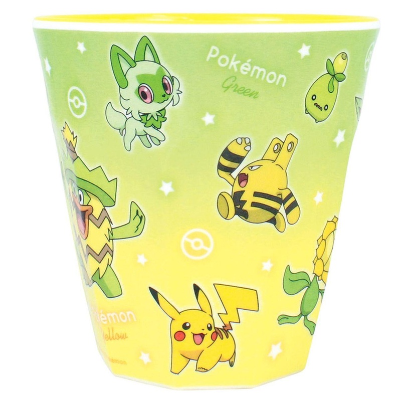 T’s Factory Pokemon Melamine Cup Gradient / Green & Yellow